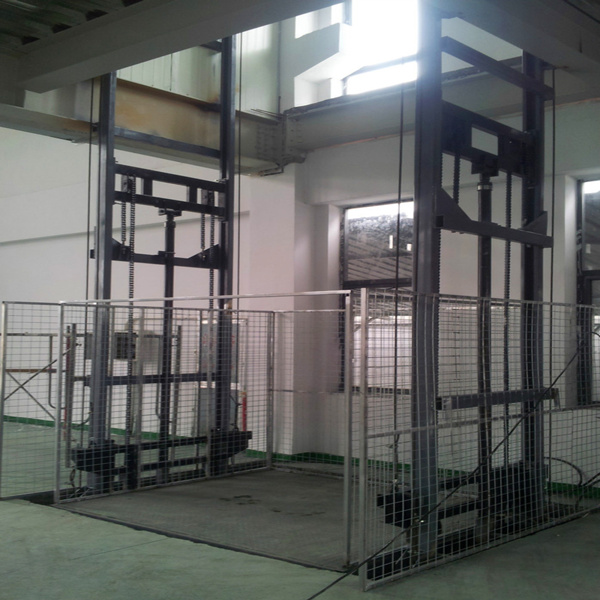 盛金機(jī)械幫您解除導(dǎo)軌式升降機(jī)無法升降問題(圖3) \